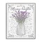 Stupell Industries Lavender Ornate French Script Framed Giclee Art